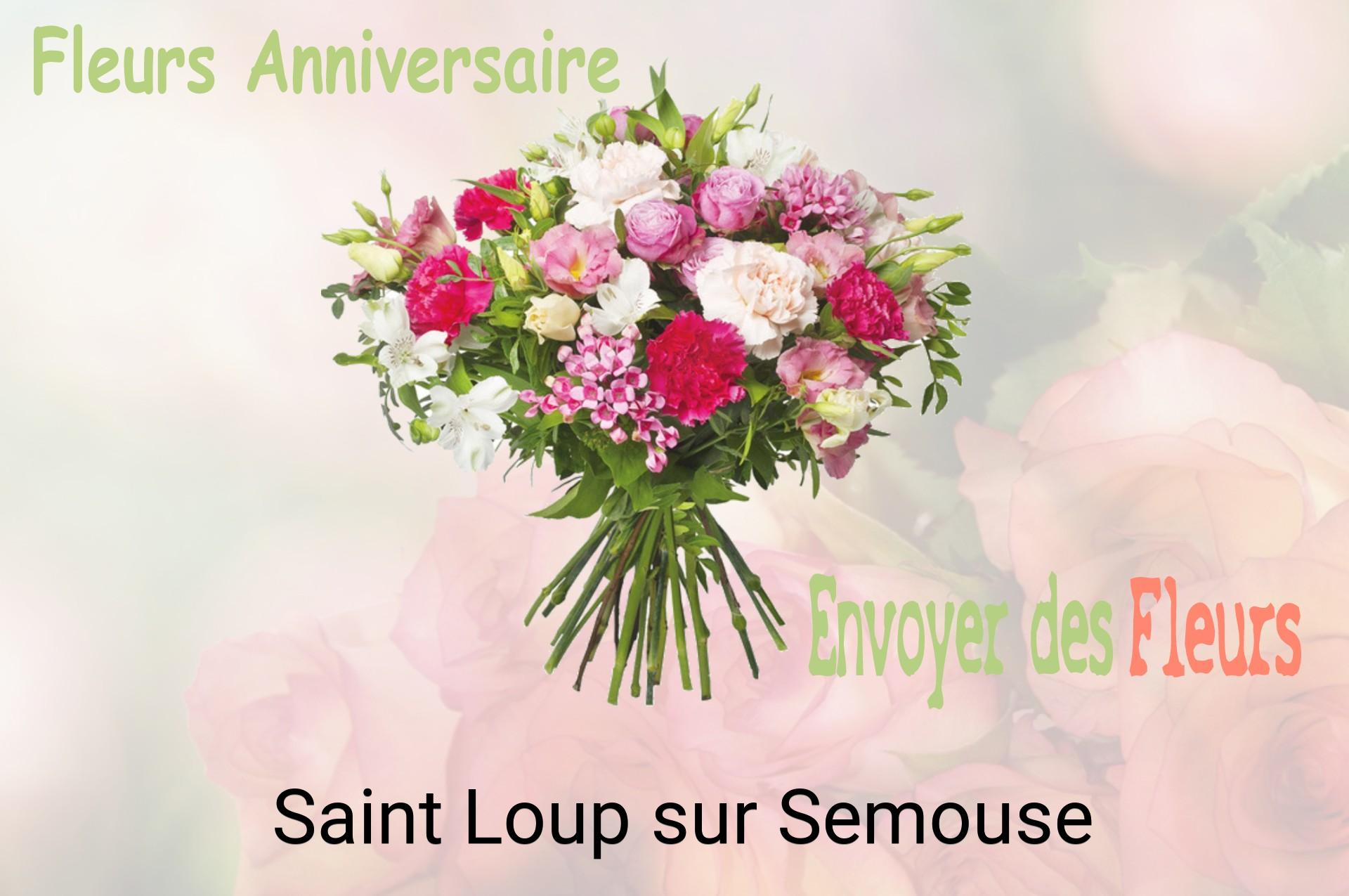 Bouquet de fleurs d’anniversaire livré à Saint-Loup-sur-Semouse